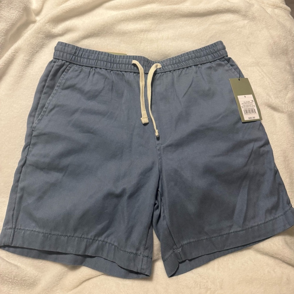 Men's Blue Casual Shorts